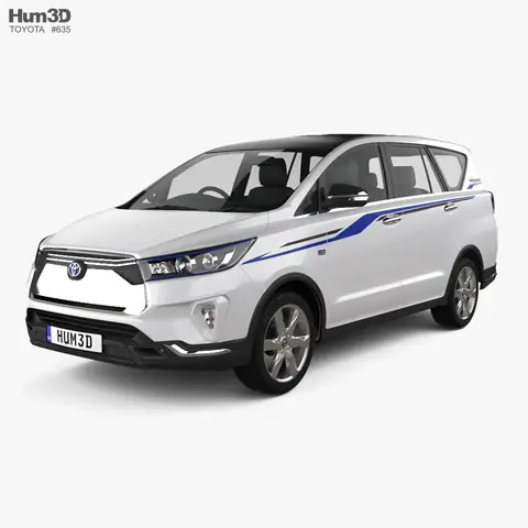 Toyota Innova 3d Model
