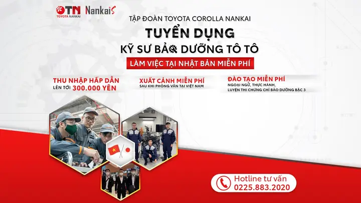 Toyota Nankai Tuyển Dụng