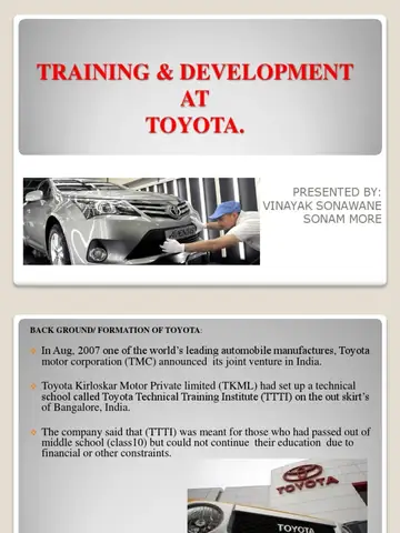 Toyota Technical Training Pdf Toyota Technical Training Pdf