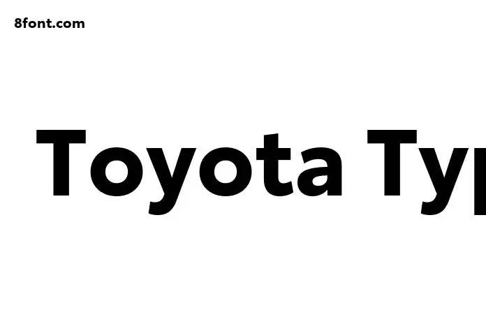 Toyota Type Font Download Toyota Type Font Download