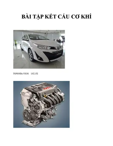 Toyota Vios 1nz Fe Toyota Vios 1nz Fe