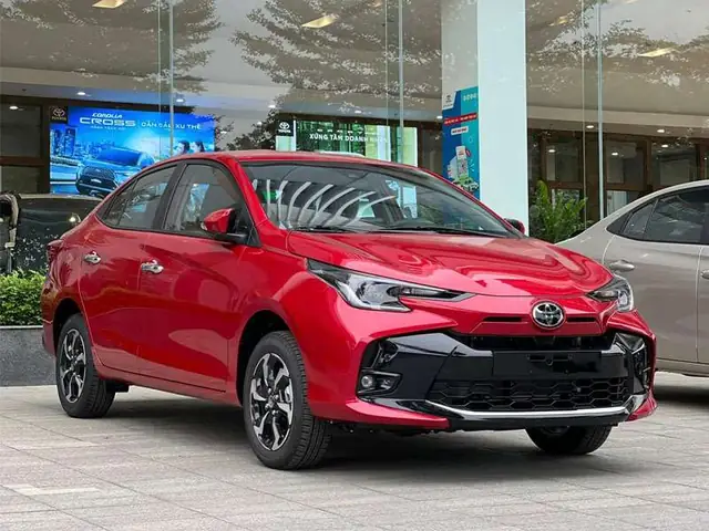 Toyota Vios Màu Đỏ