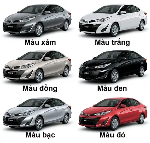 Toyota Vios Màu Đồng