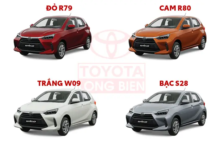 Toyota Wigo Màu Đen