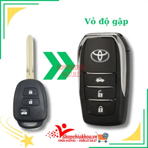 Vỏ Chìa Khóa Toyota