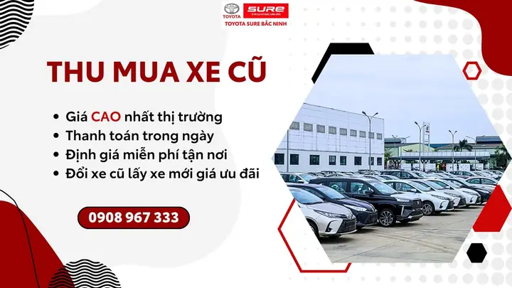 Xe Toyota Da Qua Su Dung