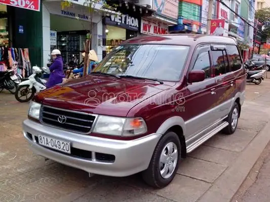 Xe Toyota Zace 2000 Xe Toyota Zace 2000