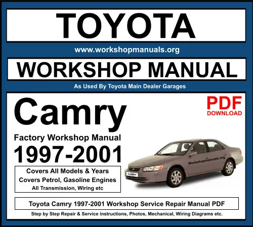 2000 Toyota Camry Repair Manual Pdf Download 2000 Toyota Camry Repair Manual Pdf Download