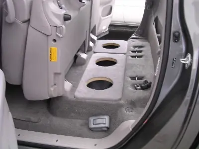 2006 Toyota Tundra Double Cab Subwoofer Box