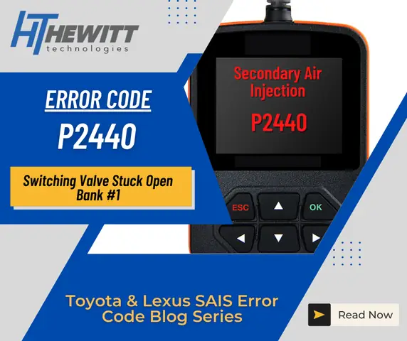 2007 Toyota Tundra Secondary Air Injection Switching Valve P2440 2007 Toyota Tundra Secondary Air Injection Switching Valve P2440