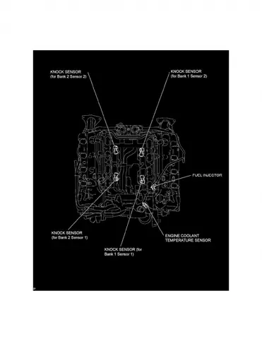 2008 Toyota Tundra 5.7 Knock Sensor Location