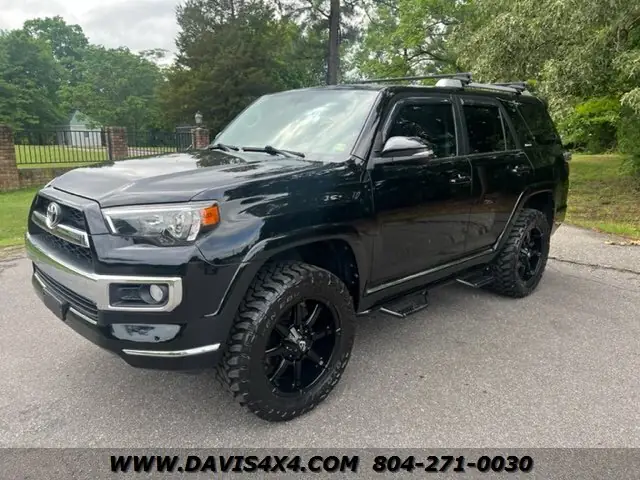 2018 Toyota 4runner Limited Tire Size