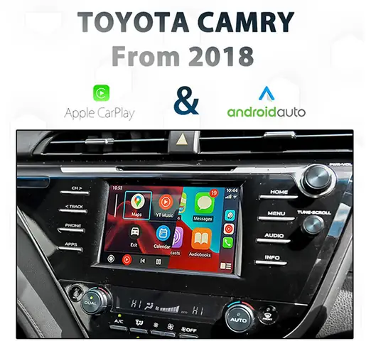 2018 Toyota Camry Apple Carplay Update