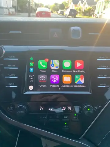 2018 Toyota Camry Apple Carplay Update