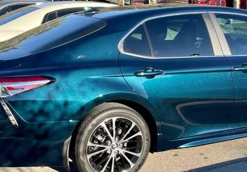 2018 Toyota Camry Se Galactic Aqua Mica