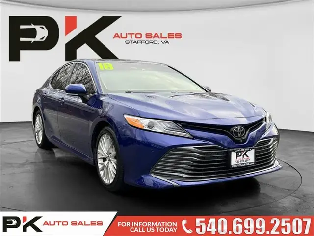 2018 Toyota Camry Xle For Sale