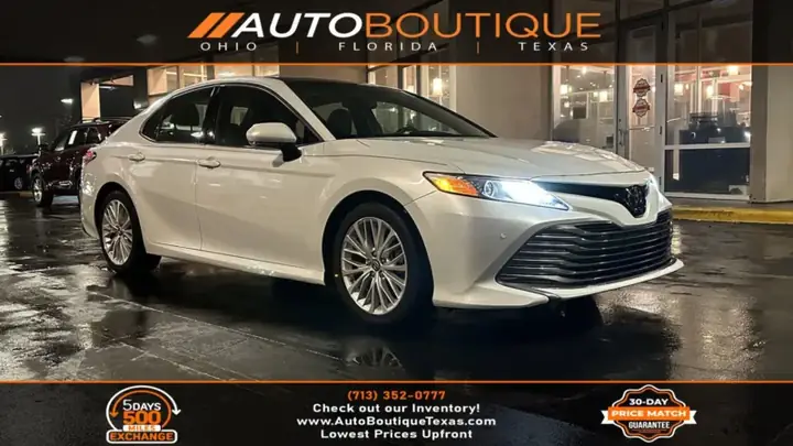 2018 Toyota Camry Xle For Sale