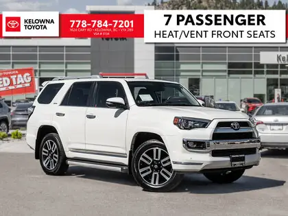 2019 Toyota 4runner Limited 7 Passenger