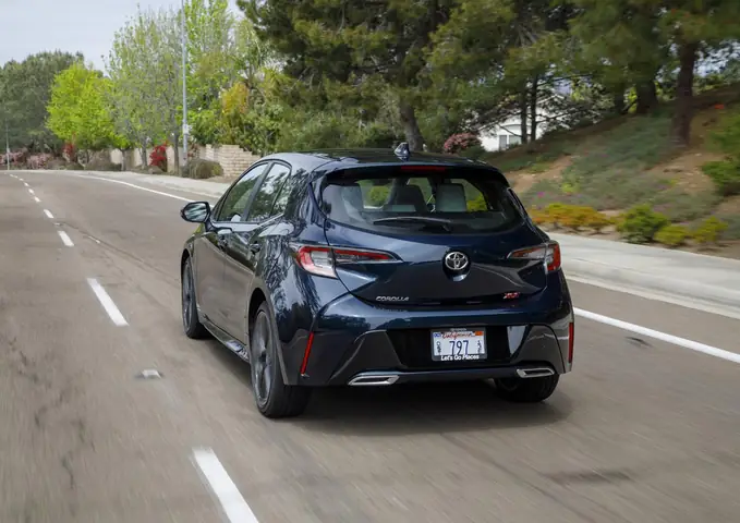 2019 Toyota Corolla Hatchback Manual Transmission