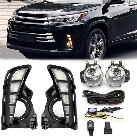 2019 Toyota Highlander Daytime Running Lights