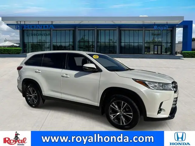 2019 Toyota Highlander Le 2.7 L Suv 2019 Toyota Highlander Le 2.7 L Suv