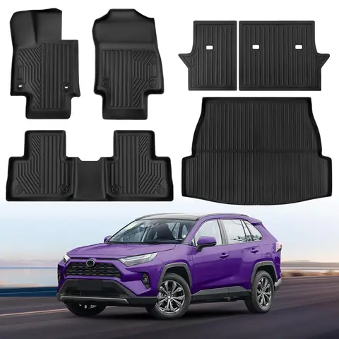 2019 Toyota Rav4 Hybrid All Weather Floor Mats 2019 Toyota Rav4 Hybrid All Weather Floor Mats