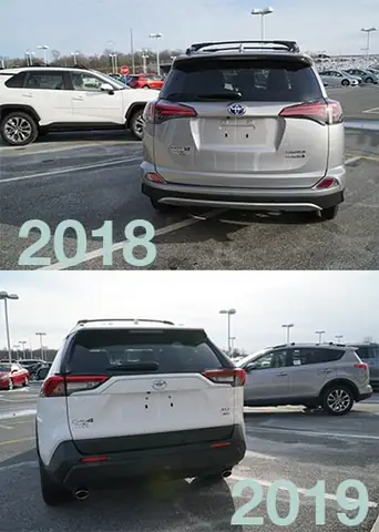 2019 Toyota Rav4 Vs 2018 Toyota Rav4