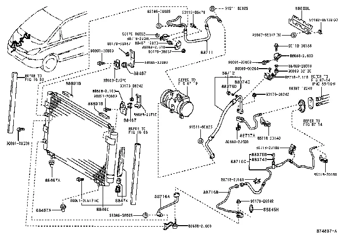 Air Conditioner Diagram Of Toyota Previa