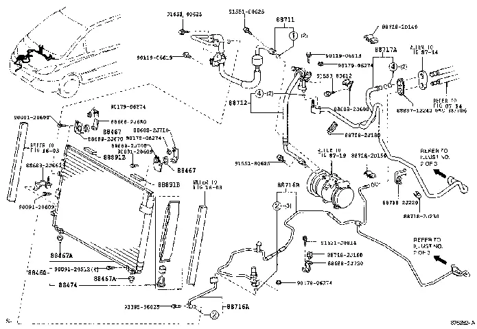 Air Conditioner Diagram Of Toyota Previa