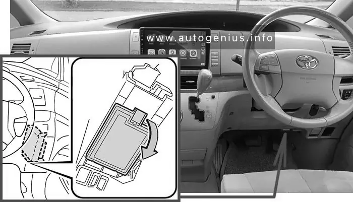 Air Conditioner Relay Of Toyota Previa