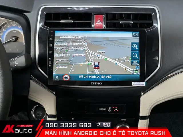 Bản Đồ Màn Dvd Toyota Rush