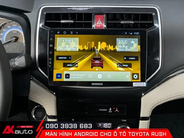 Bản Đồ Màn Dvd Toyota Rush