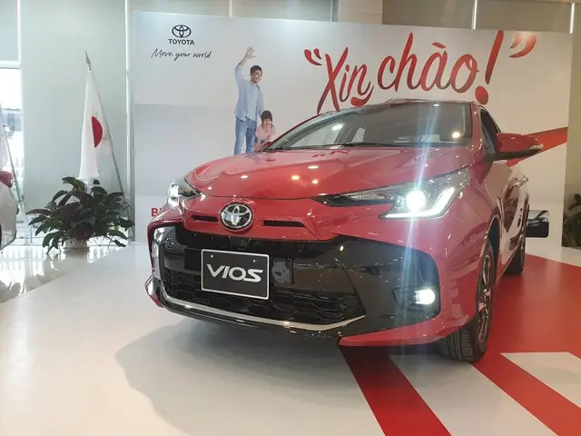 Ban Toyota Vios Cu Tai Vinh