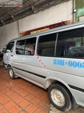 Ban Xe O To Toyota Hiace 2.0 Nam 1999 Ban Xe O To Toyota Hiace 2.0 Nam 1999