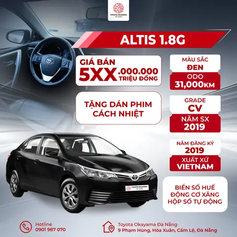 Bán Xe Toyota Atit Ũ Tại Đà Nẵng
