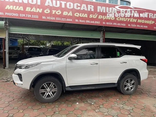 Ban Xe Toyota Fortuner Qua Su Dung Mau Trang Ban Xe Toyota Fortuner Qua Su Dung Mau Trang