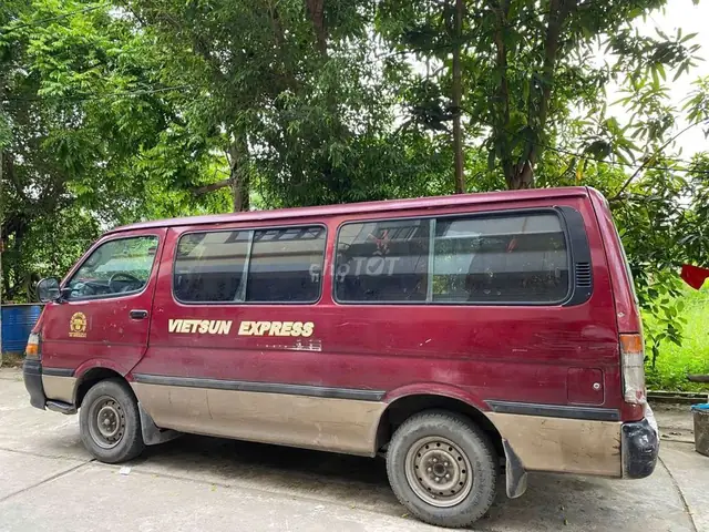 Ban Xe Toyota Hiace Ban Tai 25 Triệu