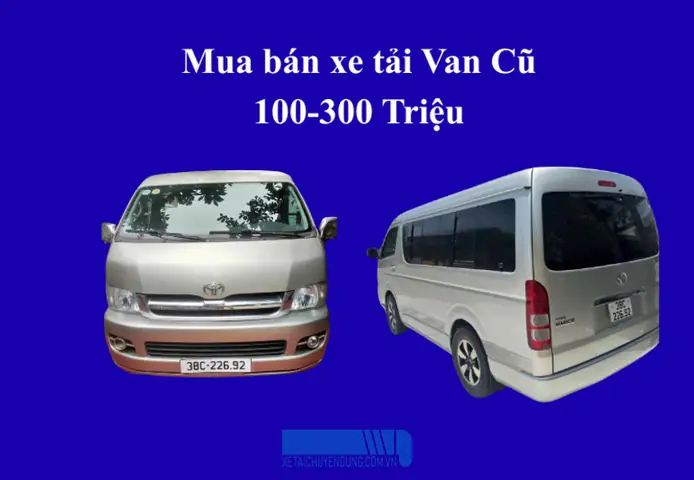 Bán Xe Toyota Hiace Van Cũ Bắc Giang