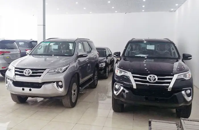 Bảng Giá Xe Ô Tô Toyota Tháng 2 2020