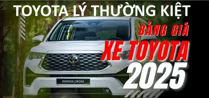 Bang Gia Xe Toyota Ly Thuong Kiet Bang Gia Xe Toyota Ly Thuong Kiet