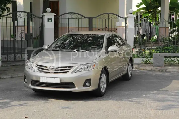 Bảng Thống Kê Chương Trình Bảo Dưỡng Toyota Altis 2012
