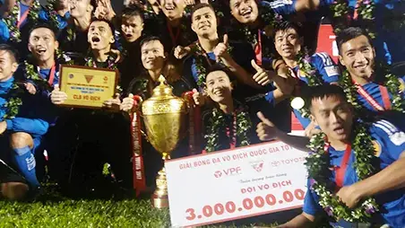 Bảng Xếp Hạng Toyota V League 2017