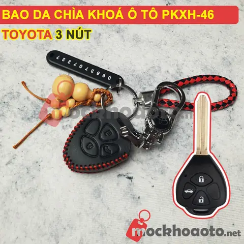 Bao Da Chìa Khóa Ô Tô Toyota