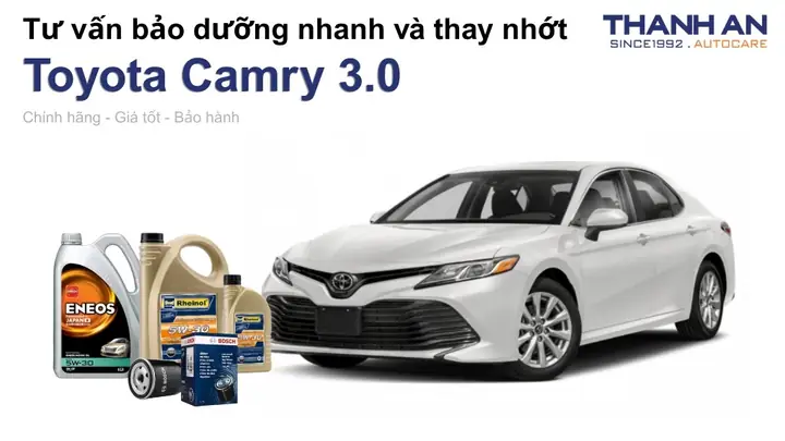 Bảo Dưỡng Toyota Camry Chính Hãng