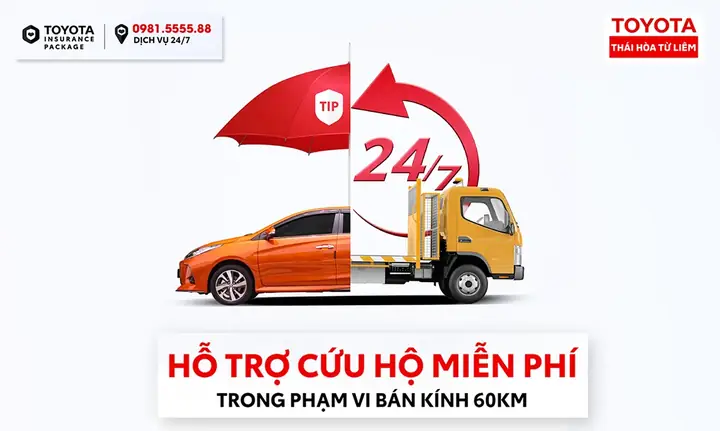 Bảo Hiểm Cứu Hộ Ô Tô Toyota