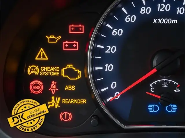 Báo Lỗi Biểu Tương Xăng Dầu Xe Toyota