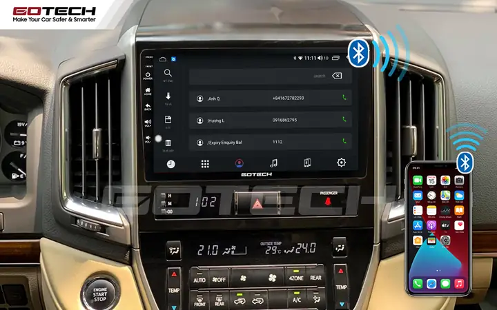 Bật Bluetooth Toyota Land Cruiser 2016 Bật Bluetooth Toyota Land Cruiser 2016