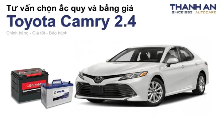 Bình Ắc Quy Xe Toyota Camry