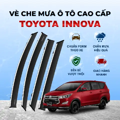 Bộ Nút Tấm Chống Ồn Vè Xe Toyota Innova Bộ Nút Tấm Chống Ồn Vè Xe Toyota Innova