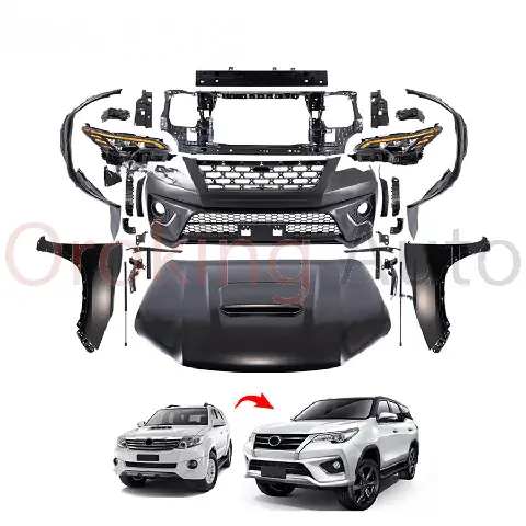 Bodylip Phong Cách Thể Thao Kiểu Trd Toyota Fortuner 2015
